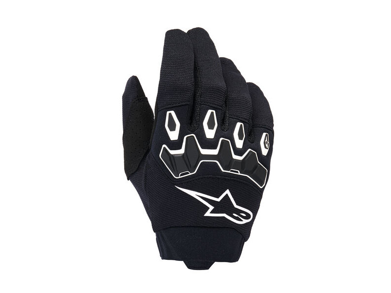 ALPINESTARS Youth & Kids Full Bore V2 Gloves Black White click to zoom image