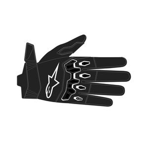 ALPINESTARS Youth & Kids Full Bore V2 Gloves Black White click to zoom image
