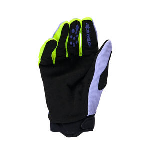 ALPINESTARS Youth & Kids Full Bore V2 Gloves Purple Yellow Fluo click to zoom image