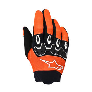ALPINESTARS Youth & Kids Full Bore V2 Gloves Orange White Black 