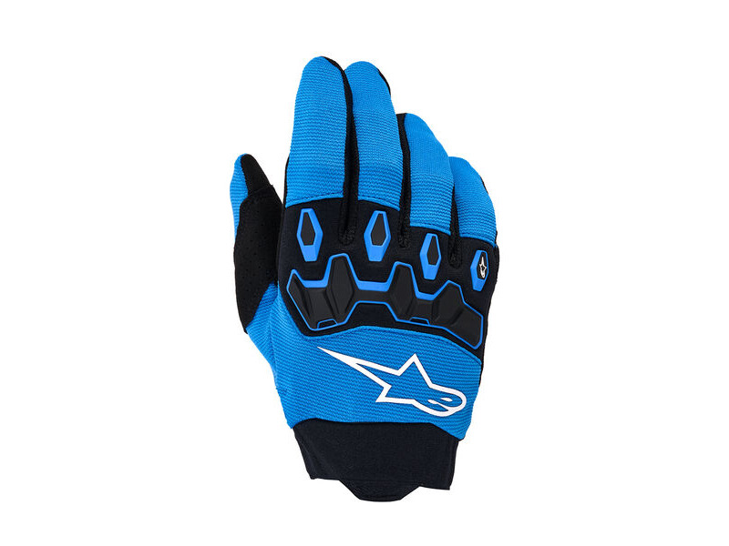 ALPINESTARS Youth & Kids Full Bore V2 Gloves UCLA Blue Black click to zoom image