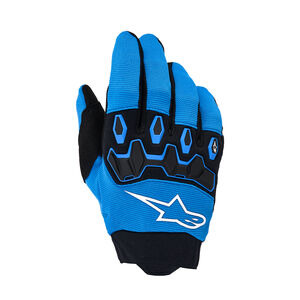 ALPINESTARS Youth & Kids Full Bore V2 Gloves UCLA Blue Black 