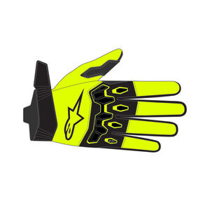 ALPINESTARS Full Bore V2 Gloves Yellow Fluo Black - S click to zoom image