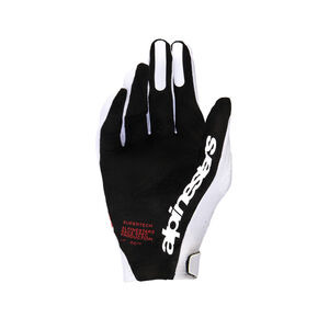 ALPINESTARS Supertech MX Gloves - White Black Fire Red click to zoom image