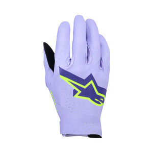 ALPINESTARS Supertech MX Gloves - Lavender Violet Fluo Yellow 