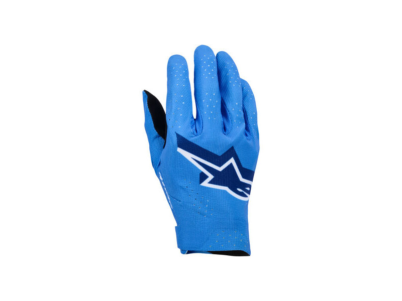 ALPINESTARS Supertech MX Gloves - UCLA Blue Deep Blue White click to zoom image