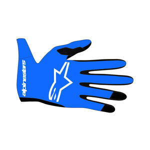 ALPINESTARS Radar Gloves UCLA Blue White click to zoom image
