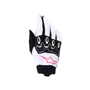 ALPINESTARS Stella Full Bore V2 Gloves White Pink Fluo Black 