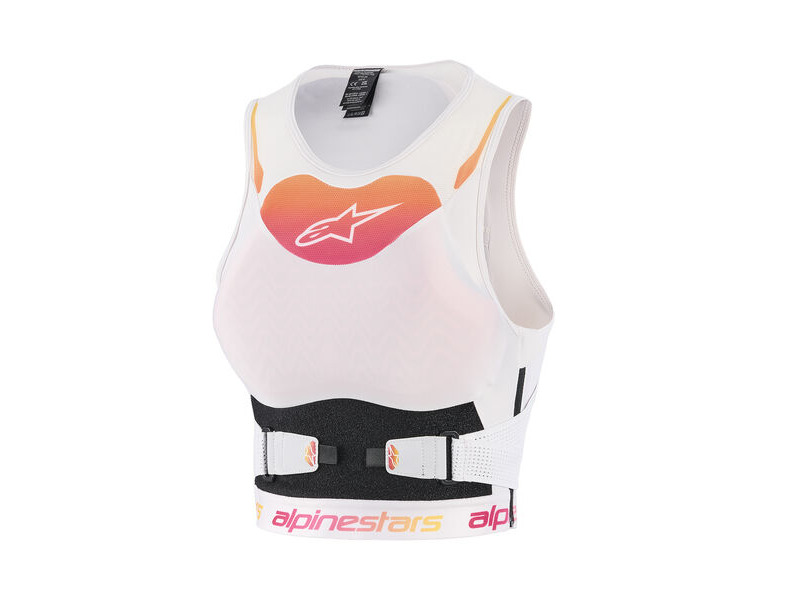 ALPINESTARS Stella Plasma Chest Protector - Light Lilac Fade White click to zoom image