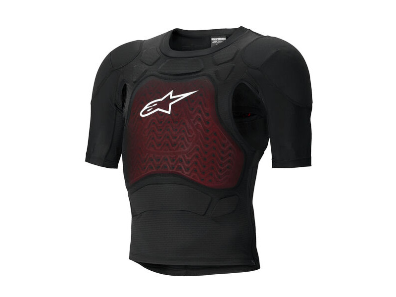 ALPINESTARS Bionic Plasma LT Protection Jacket Short Sleeve - Black White click to zoom image