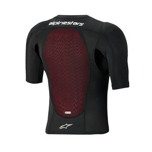 ALPINESTARS Bionic Plasma LT Protection Jacket Short Sleeve - Black White click to zoom image
