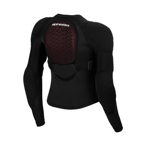 ALPINESTARS Bionic Plasma LT Youth Protection Jacket - Black White click to zoom image