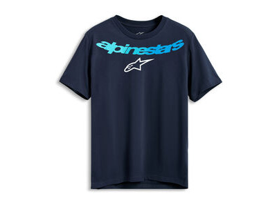 ALPINESTARS Collared SS CSF Tee Navy