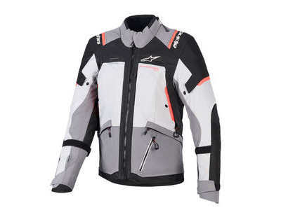 ALPINESTARS Stella Andes V4 Drystar Jkt Dark Grey Ice Grey Blk Coral