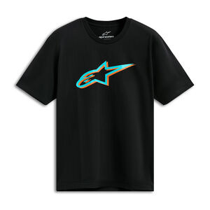 ALPINESTARS Ageless Shadow CSF Tee Black Turquoise 