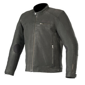 ALPINESTARS Warhorse Leather Jacket Black 