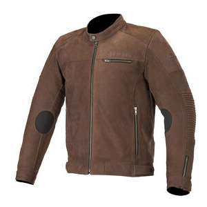 ALPINESTARS Warhorse Leather Jacket Tobacco Brown 