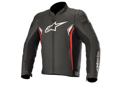 ALPINESTARS Sp-1 V2 Leath Jckt Blk/Bright Red
