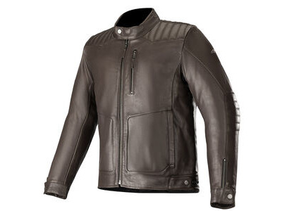ALPINESTARS Crazy Eight Leather Jacket Tobacco Brown