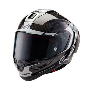 ALPINESTARS Alpine Supertech R10 Element Ece06/Fim Blk Carb Silver Blk GL 
