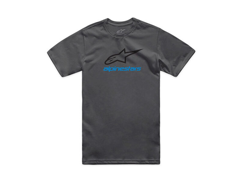 ALPINESTARS Always 2.0 CSF Tee - Charcoal/Black/Blue click to zoom image