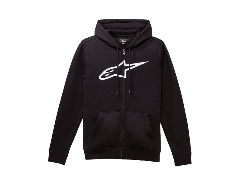 ALPINESTARS Ageless Zip Hoodie V3 Black/White click to zoom image