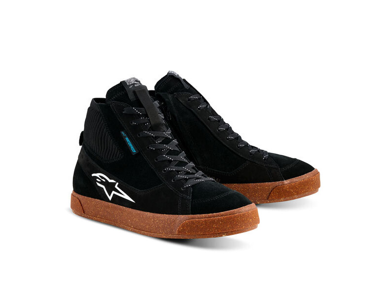 ALPINESTARS Stated WP Shoes Black Gum White click to zoom image