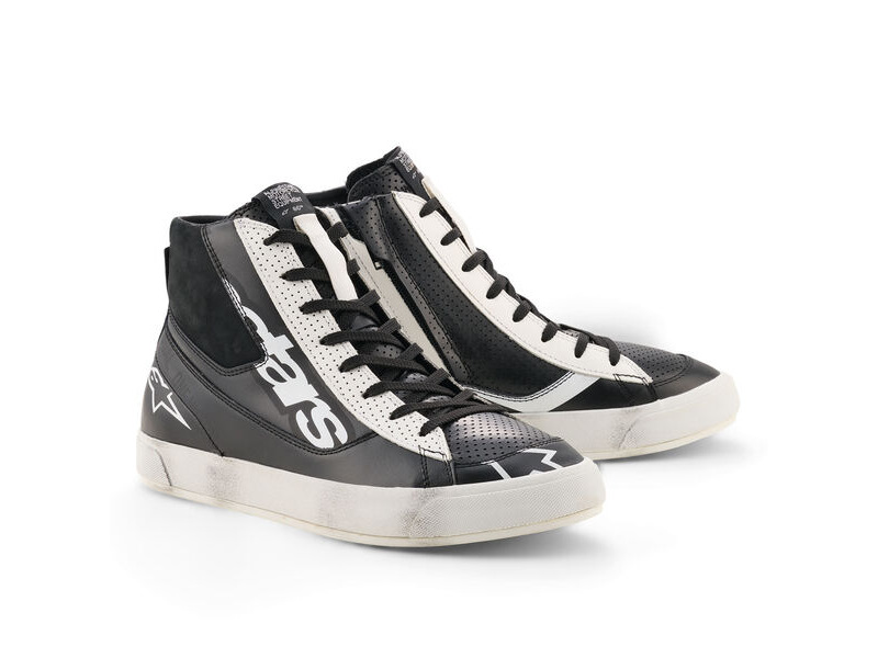 ALPINESTARS Stated Flair Shoes Black White click to zoom image