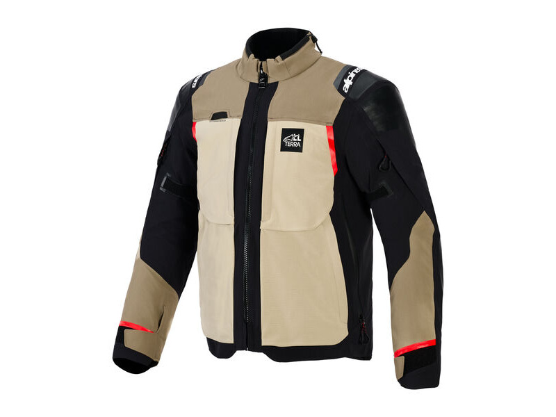 ALPINESTARS Andes Pro Drystar XF Jacket Walnut Aluminum click to zoom image