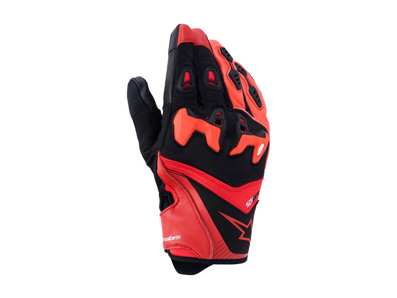 ALPINESTARS SP-R Pro Gloves Bright Red Red Fluo Black click to zoom image