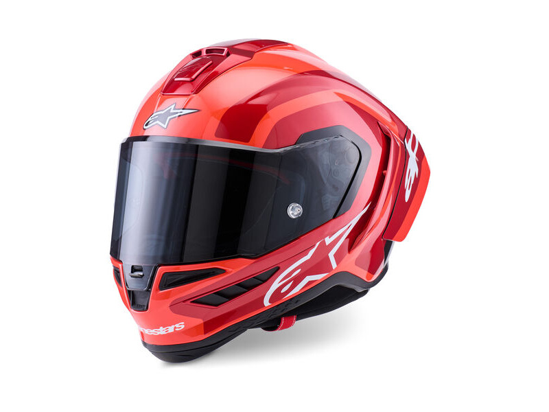 ALPINESTARS Supertech R10 Arius ECE6 Bk Wt Dble Rd Gls click to zoom image