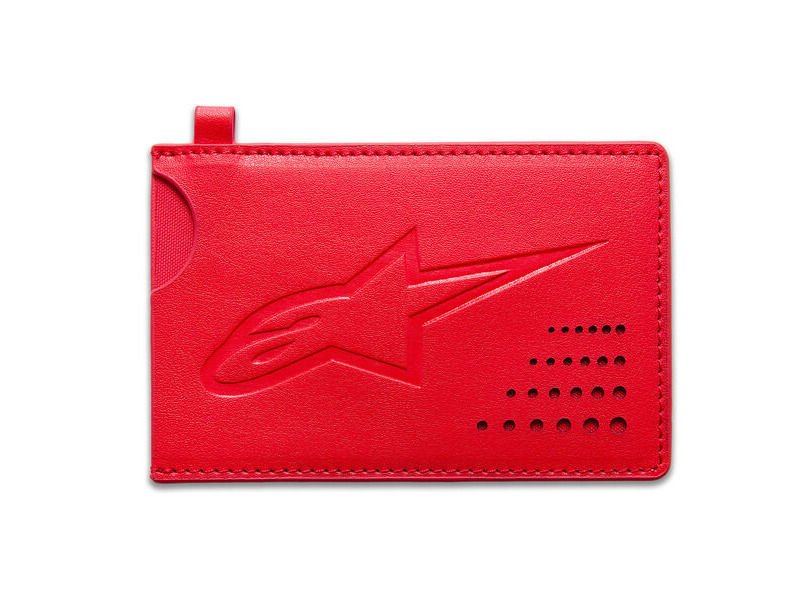 ALPINESTARS Ageless Credit Card Holder Red click to zoom image