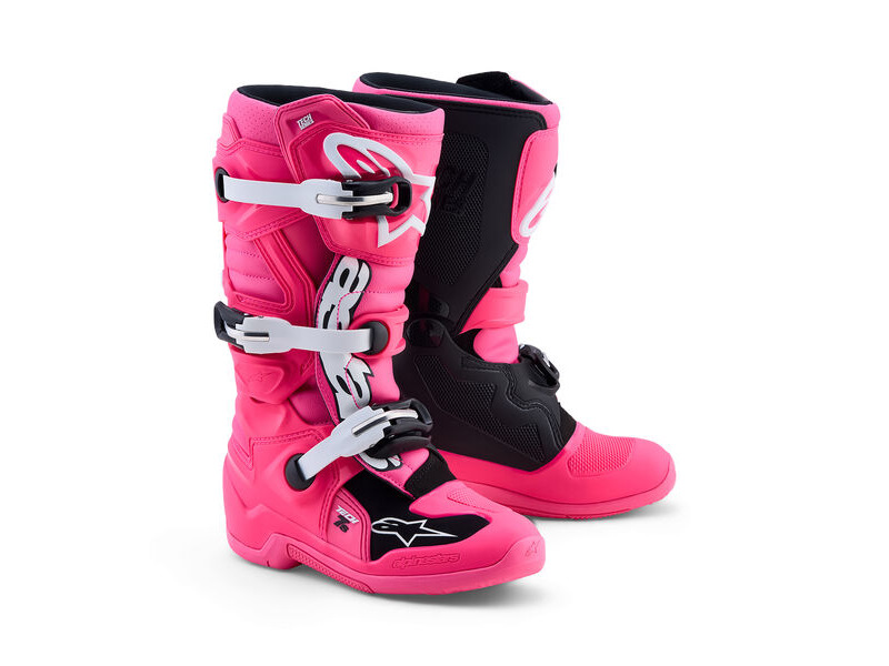 ALPINESTARS Tech 7S - Pink Fluo Black White click to zoom image