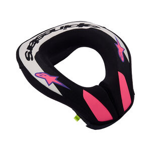 ALPINESTARS Sequence Youth Neck Roll - Black Light Gray Purple click to zoom image