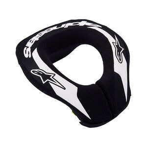 ALPINESTARS Sequence Youth Neck Roll - Black Light Gray Purple S/M Black,White click to zoom image