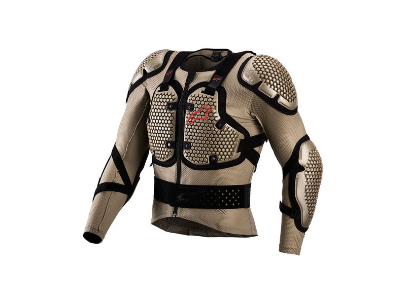 ALPINESTARS Bionic Action V3 Protection Jacket - Aluminum Black Red Fluo click to zoom image