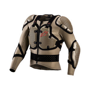 ALPINESTARS Bionic Action V3 Protection Jacket - Aluminum Black Red Fluo 