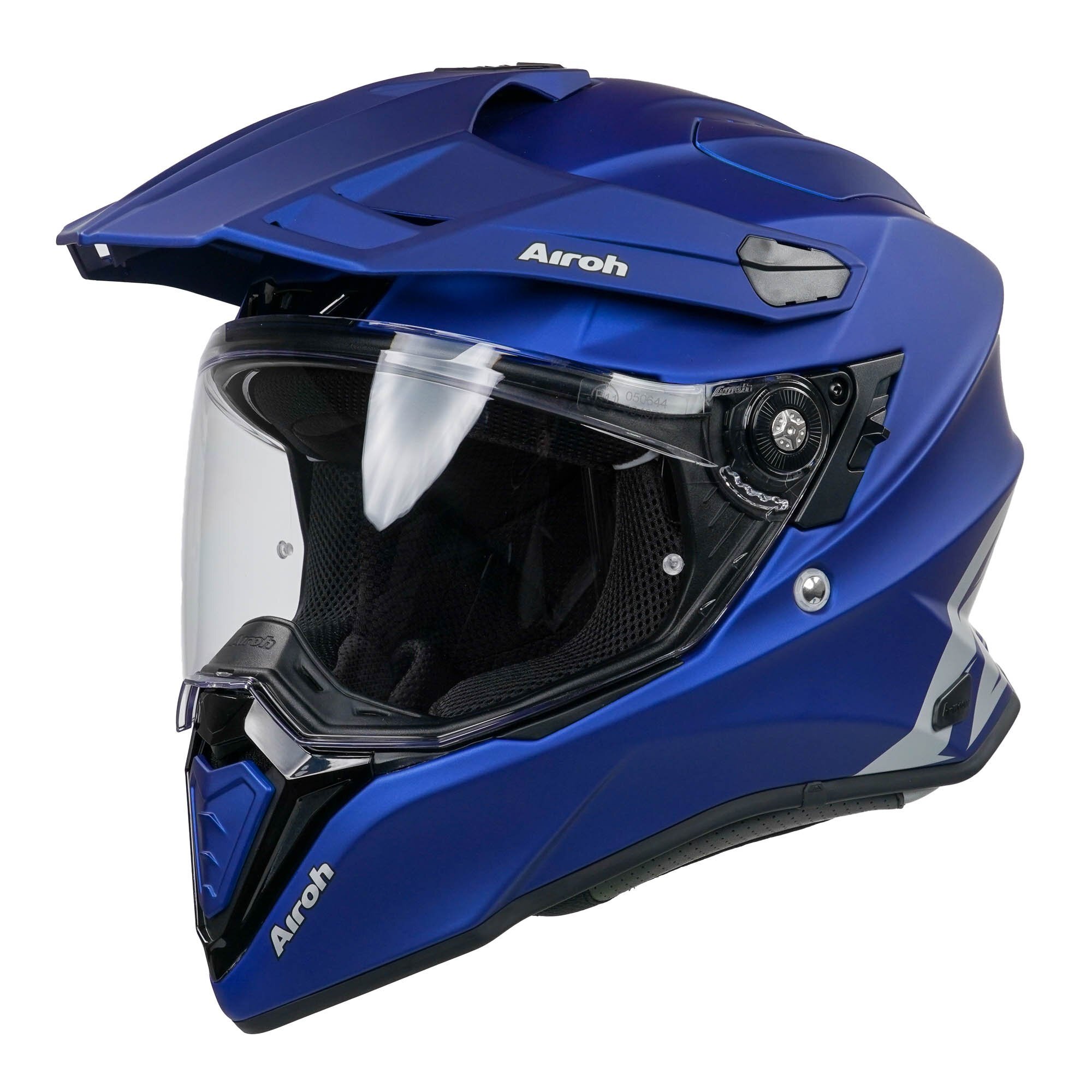 Airoh Casco moto Airoh Commander Progress blu opaco XL blue mat casque helmet 