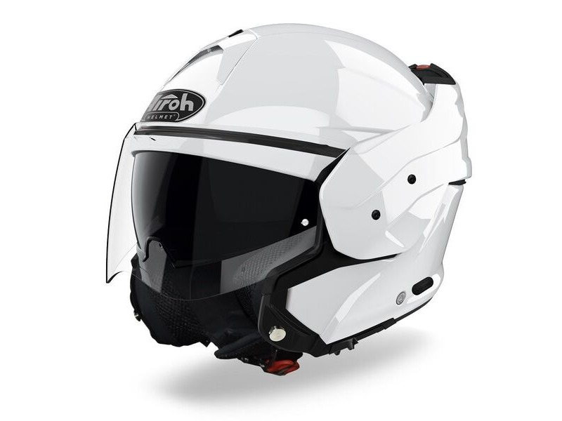 AIROH Mathisse Flip Front Helmet (Gloss White) click to zoom image