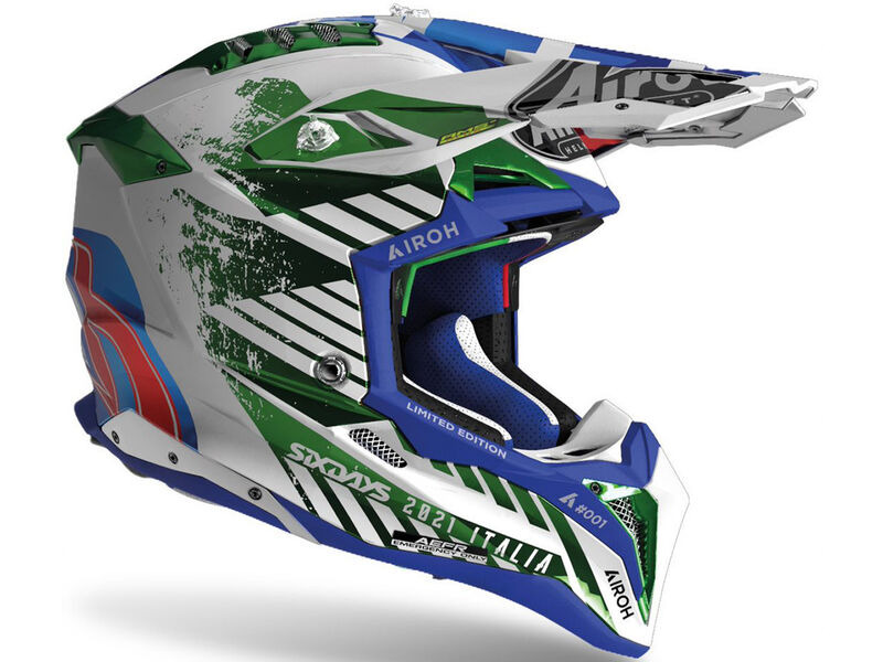 AIROH Aviator 3 Sixdays 2021 Helmet Limited Edition click to zoom image