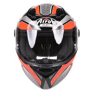 AIROH Movement S Full Face Steel Orange Gloss click to zoom image