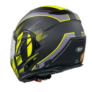 AIROH Rev19 Flip Ikon Yellow Matt click to zoom image