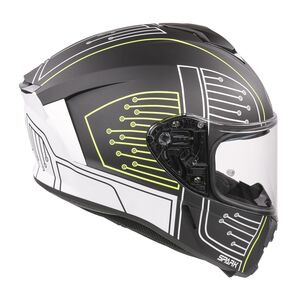 AIROH Spark Flow Black Circuit Matt click to zoom image