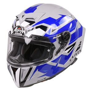 AIROH GP550S Full Face Wander Blue Gloss click to zoom image
