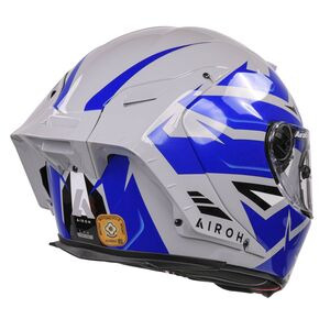 AIROH GP550S Full Face Wander Blue Gloss click to zoom image