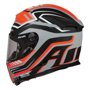 AIROH GP500 Full Face Rival Orange Matt click to zoom image