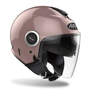 AIROH Helios Urban Jet Helmet - Metalllic Rose click to zoom image