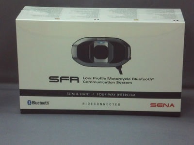 SENA Low Profile Motorcycle Bluetooth Communication System SFR-01