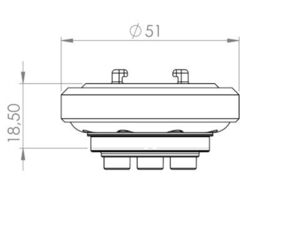 SP CONNECT Connect Anti Vibration Module Chrome click to zoom image