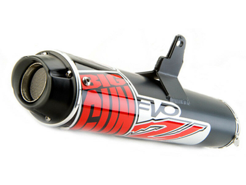 BIG GUN EXHAUST SYSTEMS Yamaha YFM700 Evo Black Slip On Exhaust Silencer click to zoom image